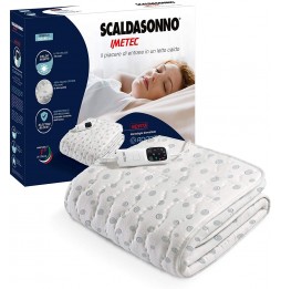 Imetec Scaldasonno Singolo Adapto 100% Cotone...