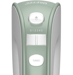Sbattitore elettrico Imetec Mixer 500 Watt Bianco e Verde 7485 Crea&Crema