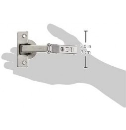 Salice Cerniera C2AYA99 per Mobili ad Angolo 70 ° Doppio Snodo 6 Pezzi Senza Basetta Argento
