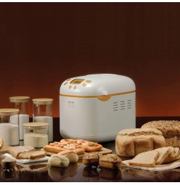 Imetec La Forneria + Zero Glu Macchina per il pane 7488 Arancio/Bianco 920 Watt