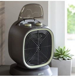 Imetec Silent Power Eco Interno Verde, Grigio 2100 W Termoventilatore