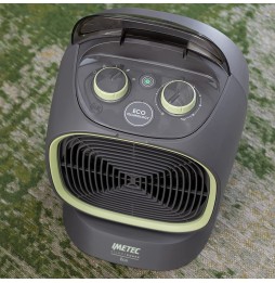 Imetec Silent Power Eco Interno Verde, Grigio 2100 W Termoventilatore