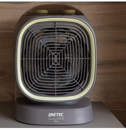 Imetec Silent Power Eco Interno Verde, Grigio 2100 W Termoventilatore