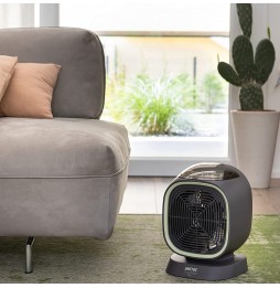 Imetec Silent Power Eco Interno Verde, Grigio 2100 W Termoventilatore