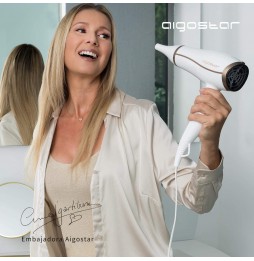 Aigostar Asciugacapelli Ionico Professionale 2200W 3 Temp 2 Vel Diffusore