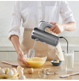 Aigostar Sbattitore Elettrico 400W | 5 Velocità + Turbo | Doppio Set Fruste