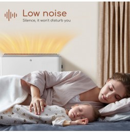 Aigostar Rylee stufa Termoconvettore elettrico 3 livelli calore regolabili funzione antigelo 2000W