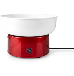 Nedis Macchina per lo zucchero filato Cotton candy party time Rosso 500 Watt