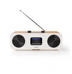 Nedis Radio WEB FM DAB+ Stereo Hi Fi Bluetooth Mp3 Meteo App scaricabile RDIN2500WT
