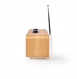 Nedis Radio WEB FM DAB+ Stereo Hi Fi Bluetooth Mp3 Meteo App scaricabile RDIN2500WT