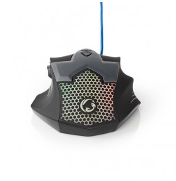 Nedis Mouse Gaming Cablato 7 Tasti LED Ottico 2400 DPI Nero 1.5M