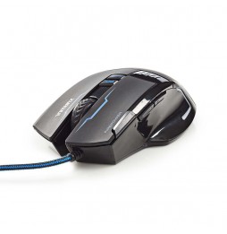 Nedis Mouse Gaming Cablato 8 Tasti Programmabili LED 4000 DPI Nero