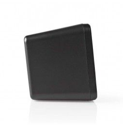 Nedis Radio Sveglia Digitale con display a led 2 allarmi funzione snooze AUX AM FM