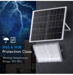 Aigostar Faro LED Solare 200W 2000lm IP65 Luce Fredda 20000mAh