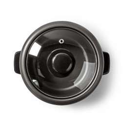 Nedis Cuoci Riso Acciaio Inox Satinato 1 Litro 400 Watt Antiaderente Estraibile