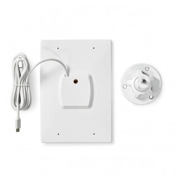 Nedis Telecamera Smart IP videosorveglianza WIFII Solare IP65 Visione Notturna e Sensore di Movimento