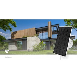 Nedis Telecamera Smart IP videosorveglianza WIFII Solare IP65 Visione Notturna e Sensore di Movimento