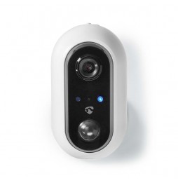 Nedis Telecamera Smart IP videosorveglianza WIFII Solare IP65 Visione Notturna e Sensore di Movimento