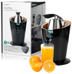 Nedis Spremiagrumi Elettrico a Leva 160W Nero...