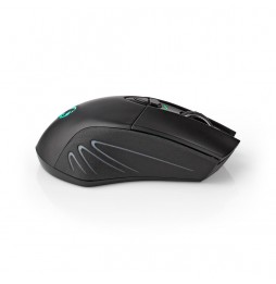 Nedis Mouse Gaming Wireless e Cablato RGB 7 Tasti 10000 DPI Ricaricabile