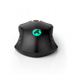 Nedis Mouse Gaming Wireless e Cablato RGB 7 Tasti 10000 DPI Ricaricabile