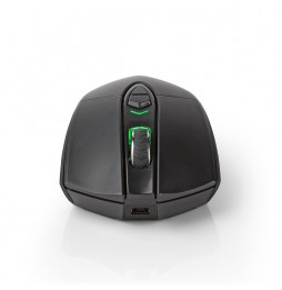 Nedis Mouse Gaming Wireless e Cablato RGB 7 Tasti 10000 DPI Ricaricabile