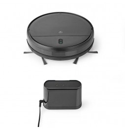 Nedis Aspirapolvere robot Smart wifii 3 in 1 aspira spazza lava google e alexa