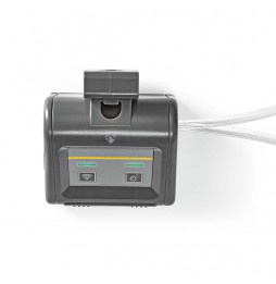 Nedis Pompa acqua Smart Irrigazione automatica Wi-Fi A batteria ricarica USB IPX3 0.3 bar