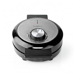Nedis Macchina Waffle Maker Party Piastra 19cm Antiaderente Cuore 1000W KAWP100BK