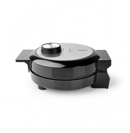 Nedis Macchina Waffle Maker Party Piastra 19cm Antiaderente Cuore 1000W KAWP100BK