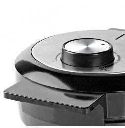 Nedis Macchina Waffle Maker Party Piastra 19cm Antiaderente Cuore 1000W KAWP100BK