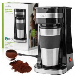 Nedis Macchina da caffè americano acciaio inox...
