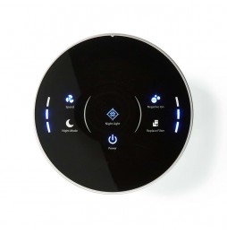 NEDIS Purificatore d'Aria CADR 130 m³/h 99,99% di particelle di polvere sporco odori 20 mq