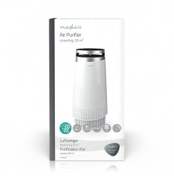NEDIS Purificatore d'Aria CADR 130 m³/h 99,99% di particelle di polvere sporco odori 20 mq