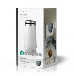 NEDIS Purificatore d'Aria CADR 130 m³/h 99,99% di particelle di polvere sporco odori 20 mq