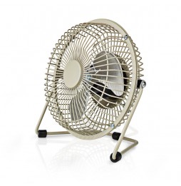 Nedis Ventilatore da scrivania tavolo computer pc alimentazione USB 3 Watt 15 Cm Grigio