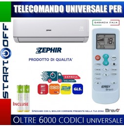 TELECOMANDO UNIVERSALE PER ZEPHIRE...