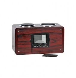 Majestic AH-173 New – Radio FM Vintage in Legno con USB, SD, AUX e Batteria Ricaricabile