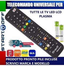 BRAVO TECHNO 3 Telecomando Universale 3in1 Programmabile Memoria Permanente