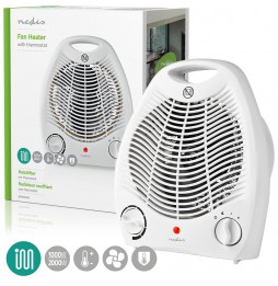 Nedis Stufetta Termoventilatore Elettrico Bagno...