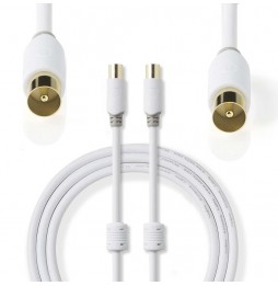 Nedis Cavo coassiale Antenna TV Mascio Maschio...