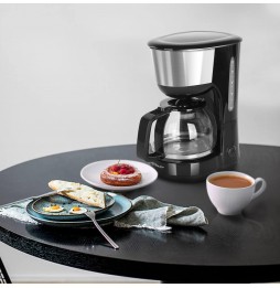 Aigostar Macchina Caffe Americano Te 10 Tazze 1000w 1.25l Acciaio Antigoccia