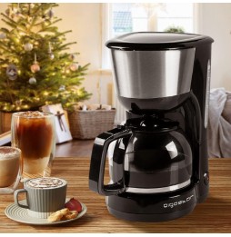 Aigostar Macchina Caffe Americano Te 10 Tazze 1000w 1.25l Acciaio Antigoccia