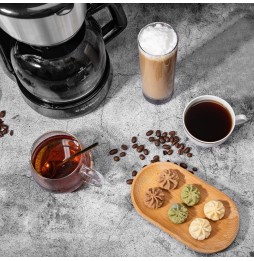 Aigostar Macchina Caffe Americano Te 10 Tazze 1000w 1.25l Acciaio Antigoccia