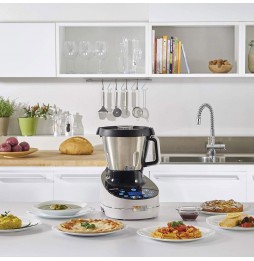 Imetec Cukò Pro XL CM3 2000 Robot da Cucina Multifunzione con Cottura, Cooking Machine 20 Programmi