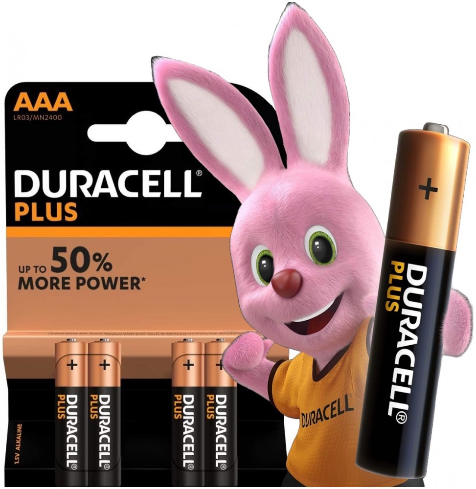 DURACELL Batterie Ministilo AAA Alcaline Plus Power 1.5V Duralock