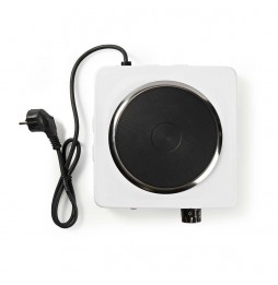 Nedis fornello piastra elettrica in acciaio 1500 Watt termostato 6 livelli temperatura