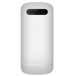 Saiet PRONTO MAX – Cellulare per Anziani con Tasti Grandi, SOS, Tasti Parlanti e Base di Ricarica Bianco