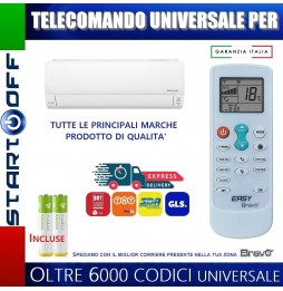 TELECOMANDO UNIVERSALE PER DAITSU CONDIZIONATORE CLIMATIZZATORE D'ARIA