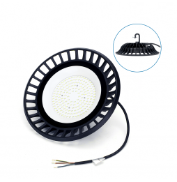 Aigostar Campana LED UFO Industriale 100W 8300lm IP65 Luce Fredda Industriale